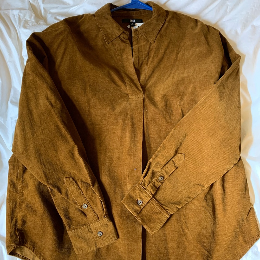 uniqlo corduroy shirt